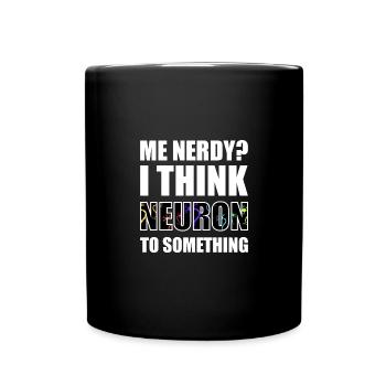 Neurone Neuronon Enseignant Cadeau - Mug uni - noir - Devant