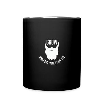 Bart Grow what God father gave you - Full Colour Mug - black - Front