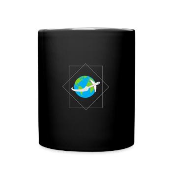 Voyage - Voyage - Mug uni - noir - Devant