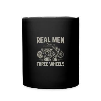 Trike - Tasse einfarbig - Schwarz - Vorne