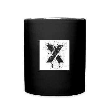 Colorful X | | icon | gifts white - Full Colour Mug - black - Front