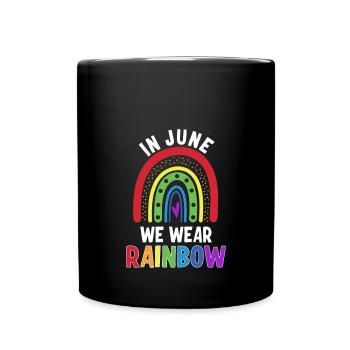 Les personnes LGBT - Mug uni - noir - Devant