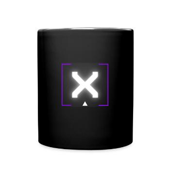 Letter "X" - Full Colour Mug - black - Front