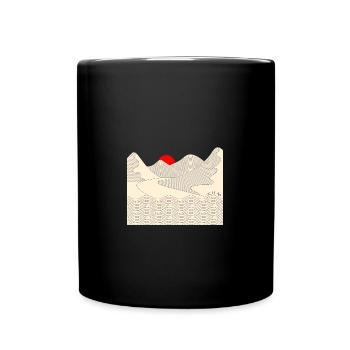 Elia - Sunrise - Full Colour Mug - black - Front