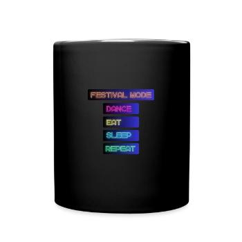 Festival Mode - For every kind of Festival - Full Colour Mug - black - Front
