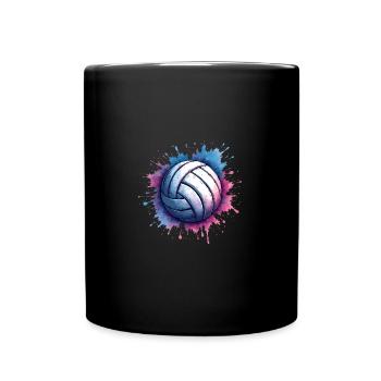 Beach Volleyball Volleyball Players - Volleyball Players - Full Colour Mug - black - Front