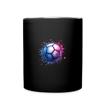 handball geschenkideen - handballer - Tasse einfarbig - Schwarz - Vorne
