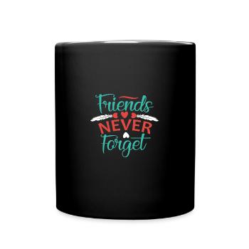 Meilleurs amis pour toujours, meilleurs copains pour toujours - Mug uni - noir - Devant