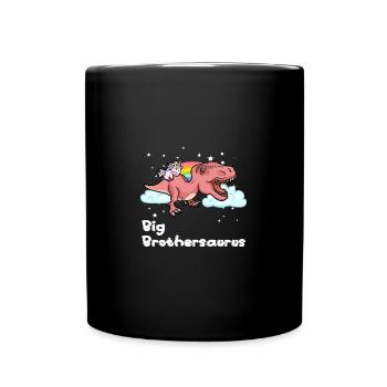 Frère frère frère Brother I cadeau - Mug uni - noir - Devant