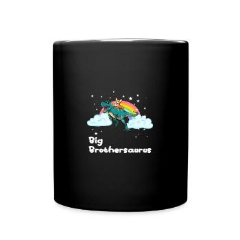 Frère frère frère Brother I cadeau - Mug uni - noir - Devant