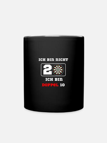 Geburtstags-Shirt: Ich bin nicht 20 - Tasse einfarbig - Schwarz