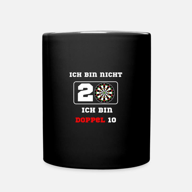 Geburtstags-Shirt: Ich bin nicht 20 - Tasse einfarbig - Schwarz