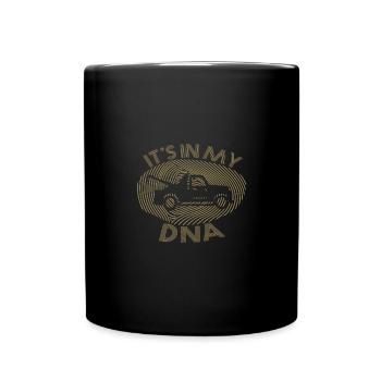 Abschleppfahrer Geschenkideen - Tasse einfarbig - Schwarz - Vorne