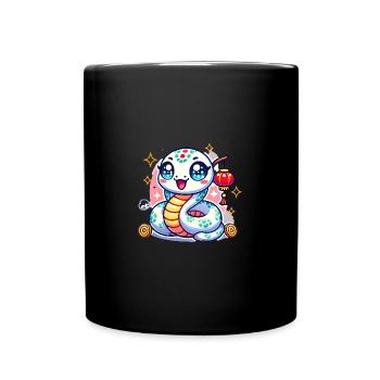 Snake - Full Colour Mug - black - Front