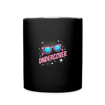 Undercover Costume - Sunglasses Fun - Full Colour Mug - black - Front