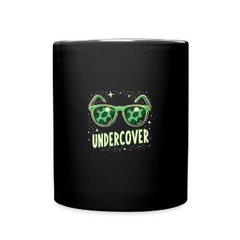 Undercover Speech - Sunglasses Design - Full Colour Mug - black - Front