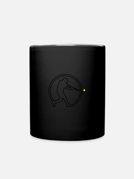 Baseball_Hitter_JH - Mug uni - noir