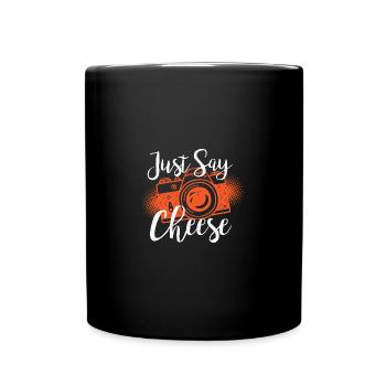 Fotographie Photograph Fotograf Kamera - Tasse einfarbig - Schwarz - Vorne