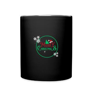 Père Noël - Joyeux Noël - Mug uni - noir - Devant