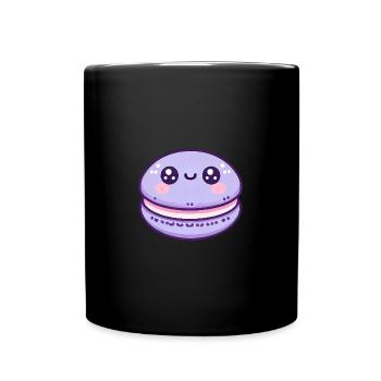 Macaroon Kawaii - Full Colour Mug - black - Front