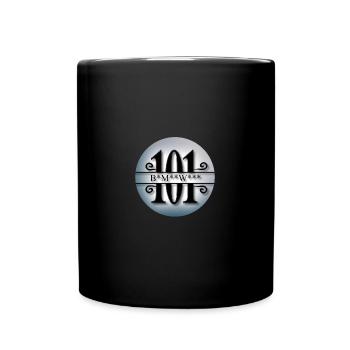 B*M**W***1o1 - Tasse einfarbig - Schwarz - Vorne