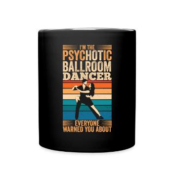Danse Slogan Ballroom Couple Dance Dance Floor - Mug uni - noir - Devant