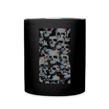 Katakomben - Tasse einfarbig - Schwarz - Vorne