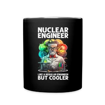 Kernenergie Design für Erneuerbare Kernenergie - Tasse einfarbig - Schwarz - Vorne