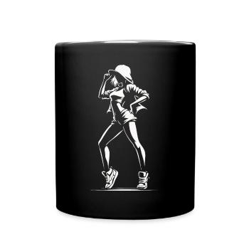Design adolescent à la mode pour les filles et les jeunes femmes - Mug uni - noir - Devant