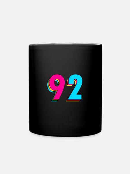 Année 92 - Mug uni - noir
