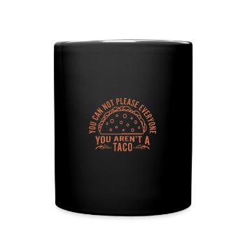 Cheat Day Burrito Burger Restauration rapide Pizza - Mug uni - noir - Devant