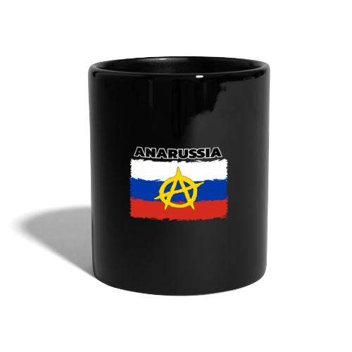 Anarussia Russia Flag Anarchy - Tasse einfarbig