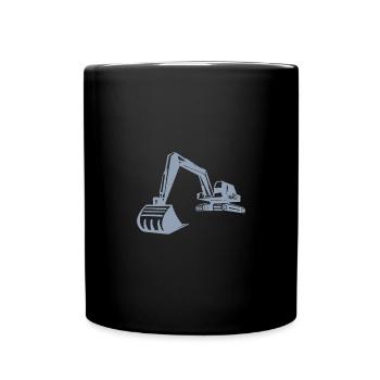 Silhouette de pelle, conception précise pour - Mug uni - noir - Devant