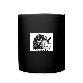 EinhornKäfer - Tasse einfarbig - Schwarz - Vorne