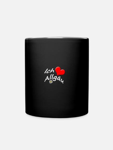 J'aime les Allgäu - Mug uni - noir