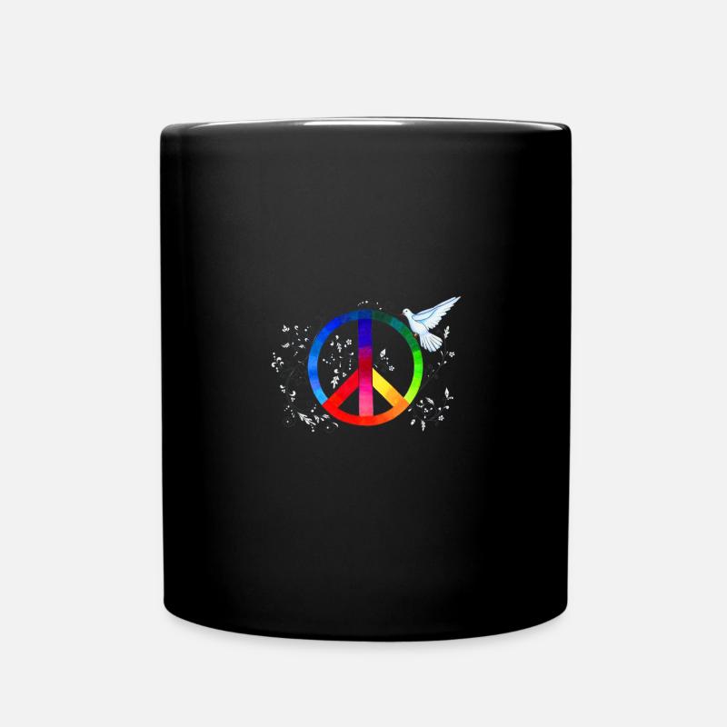 Paix - Mug uni - noir
