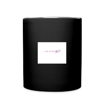 Y2K Streetwear Logo - Tasse einfarbig - Schwarz - Vorne
