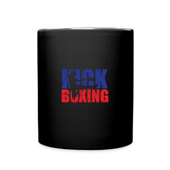 Puissance de kickboxing | Libérez vos pouvoirs - Mug uni - noir - Devant