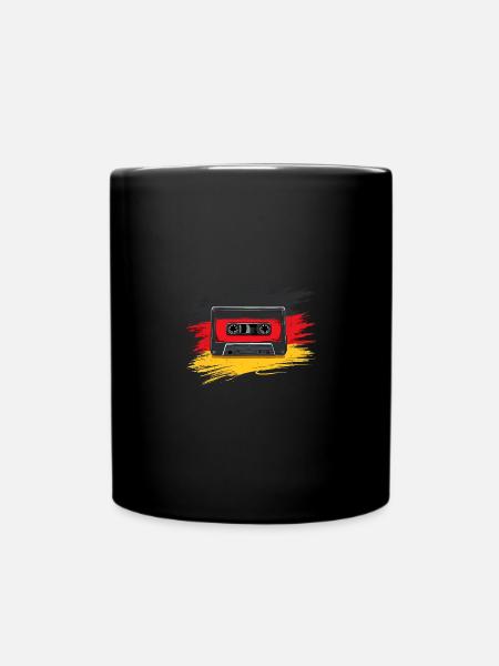 Look cassette mixtape des années 80 - Mug uni - noir