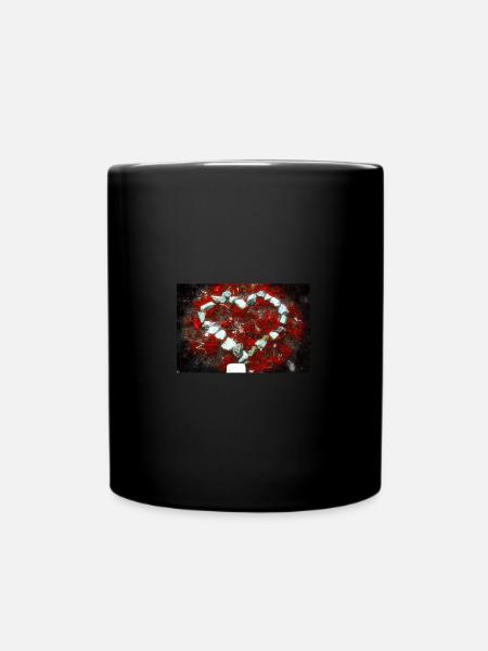 Cœur de pierre - Mug uni - noir