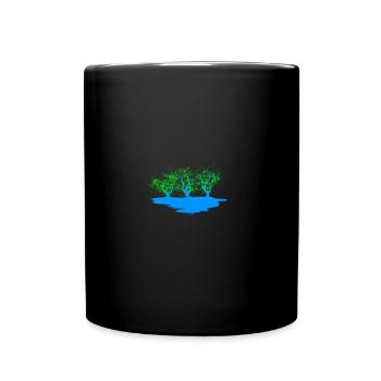 Color - Colorful - Life - Tree - Full Colour Mug - black - Front