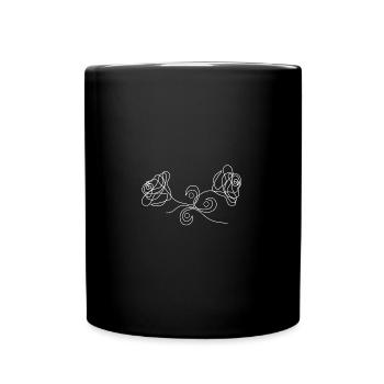 Rosentriskele Darkedition - Tasse einfarbig - Schwarz - Vorne
