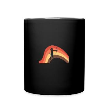 Archer Bow Shooting Sports - Full Colour Mug - black - Front