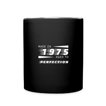 made in 1975 45 ans - Mug uni - noir - Devant