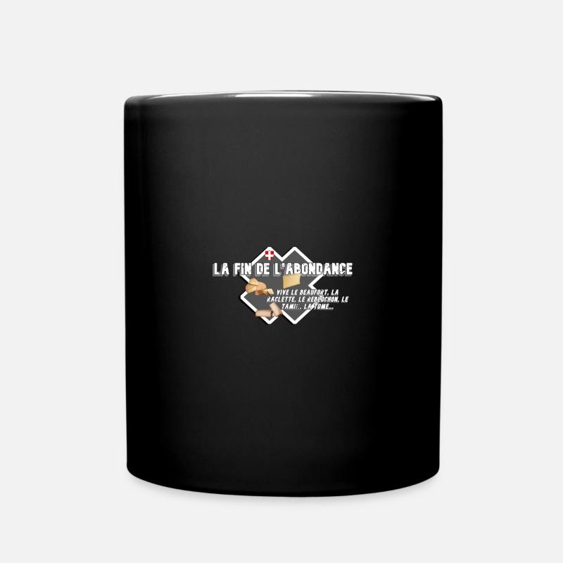 Abondance ou Beaufort - Mug uni - noir