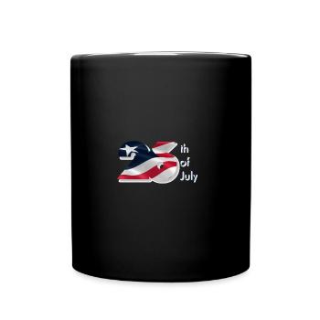 Liberia's Independence Day - Full Colour Mug - black - Front