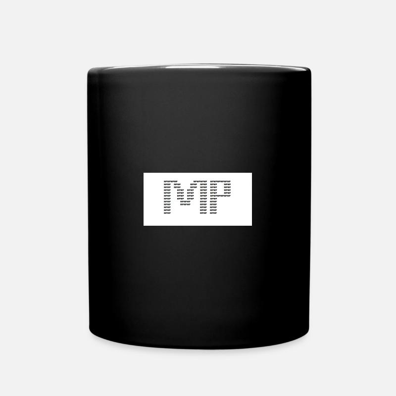 MP ART OF LETTERS - Tasse einfarbig - Schwarz