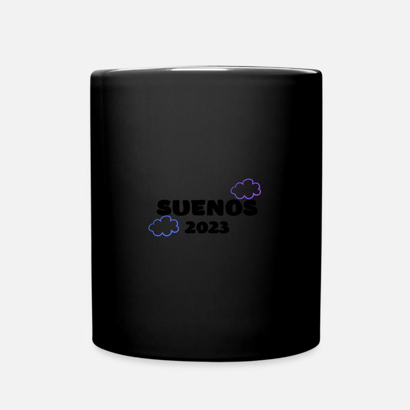 "Suenos 2023" - Tasse einfarbig - Schwarz