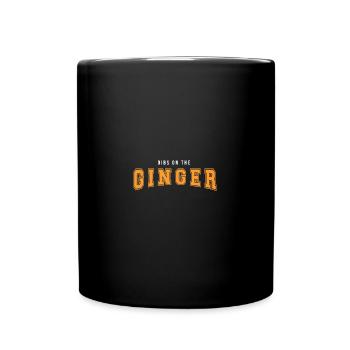 Dibs on the Ginger | Funny Redhead T-Shirt - Full Colour Mug - black - Front