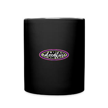 Adventure Camping Hiking Fishing Climbing Fishing - Full Colour Mug - black - Front